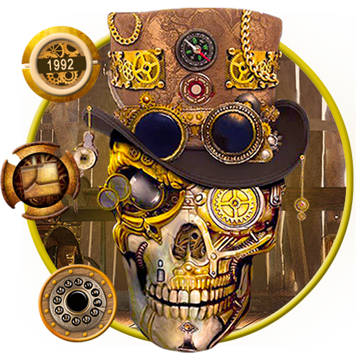 Metal Skull Head3D иконки тем фоновых HD