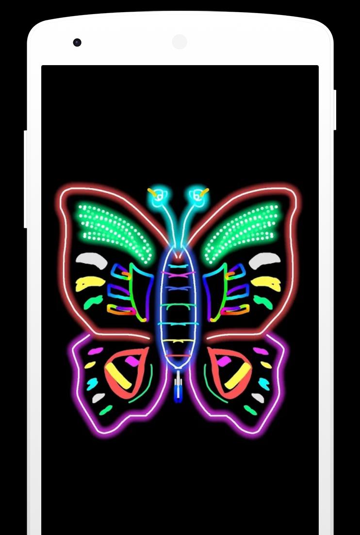 Download Magic Doodle Art - Neon Paint Art - Neon Color Art android on PC