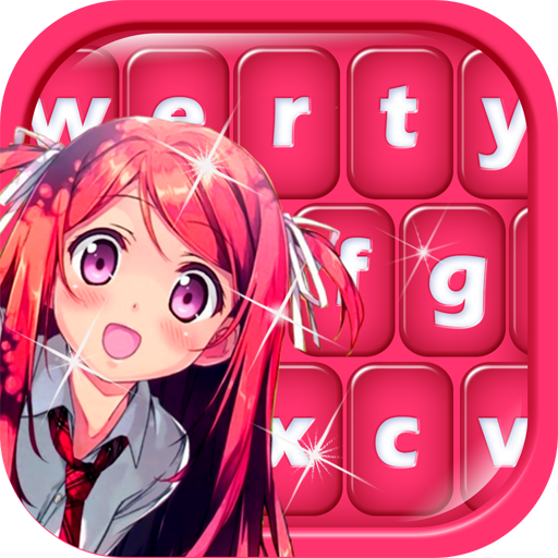 Bonito Anime Teclado Emoji