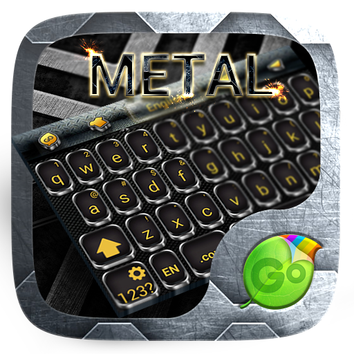 Metal GO Keyboard Theme &Emoji