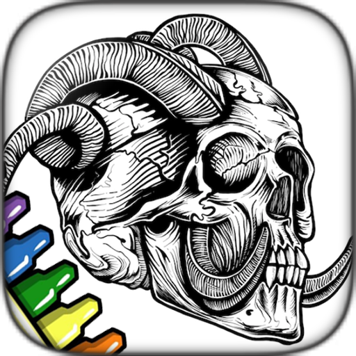 Skull Coloring Pages