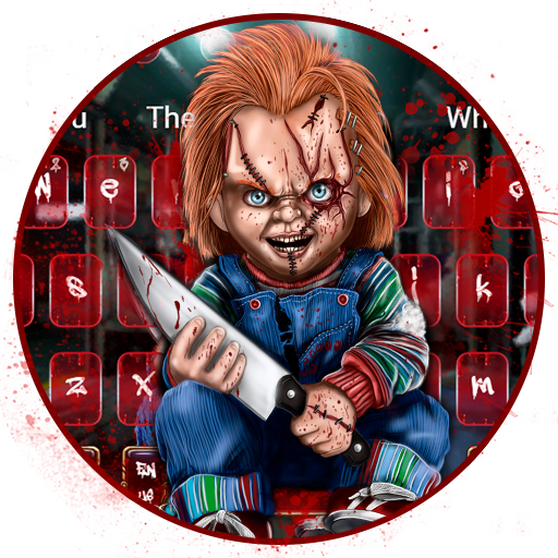 Bloody Horror Zombie Keyboard Theme