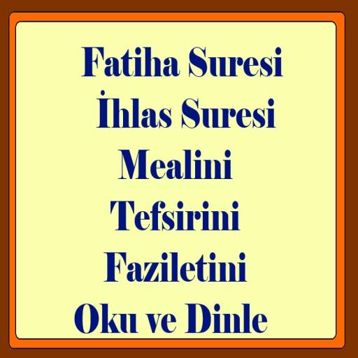 Fatiha Suresi İhlas Suresi