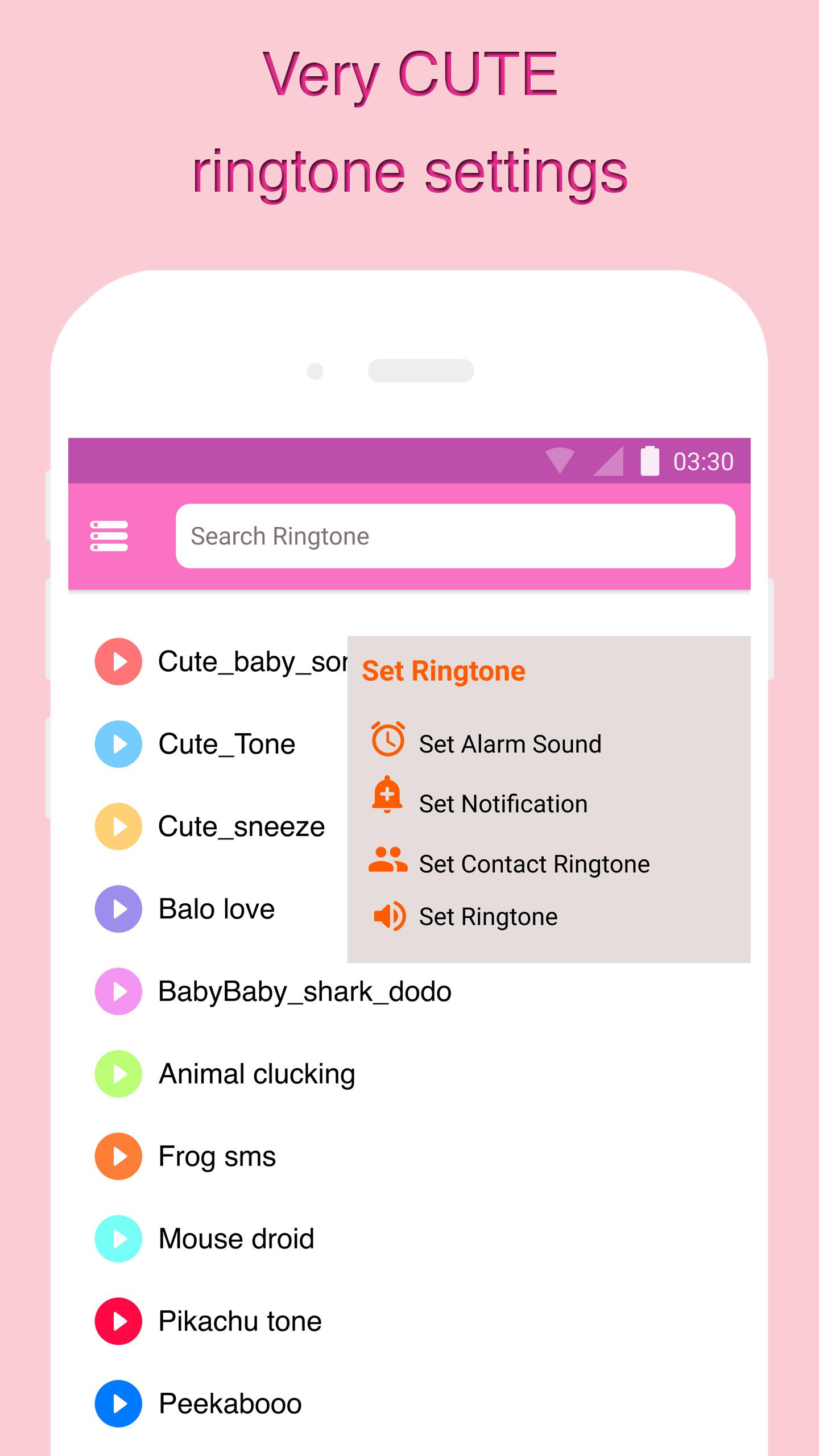 Скачать Cute Ringtone - Ringtones App на ПК | Официальный представитель  GameLoop