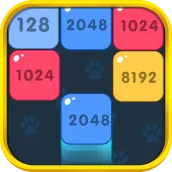 2048 Shoot & Merge Block Puzzle