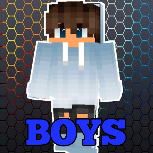 Download boy skin cute craftsman mcpe android on PC