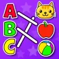 兒童遊戲為了幼兒: 學習和玩, 顏色、數學、數字、拼圖