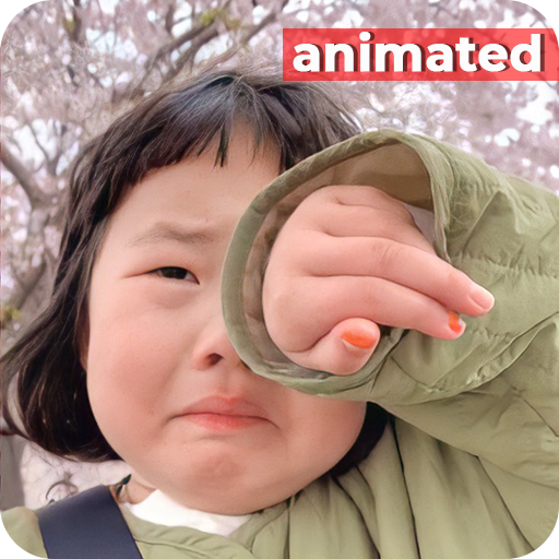 Korean Baby Animated WaSticker