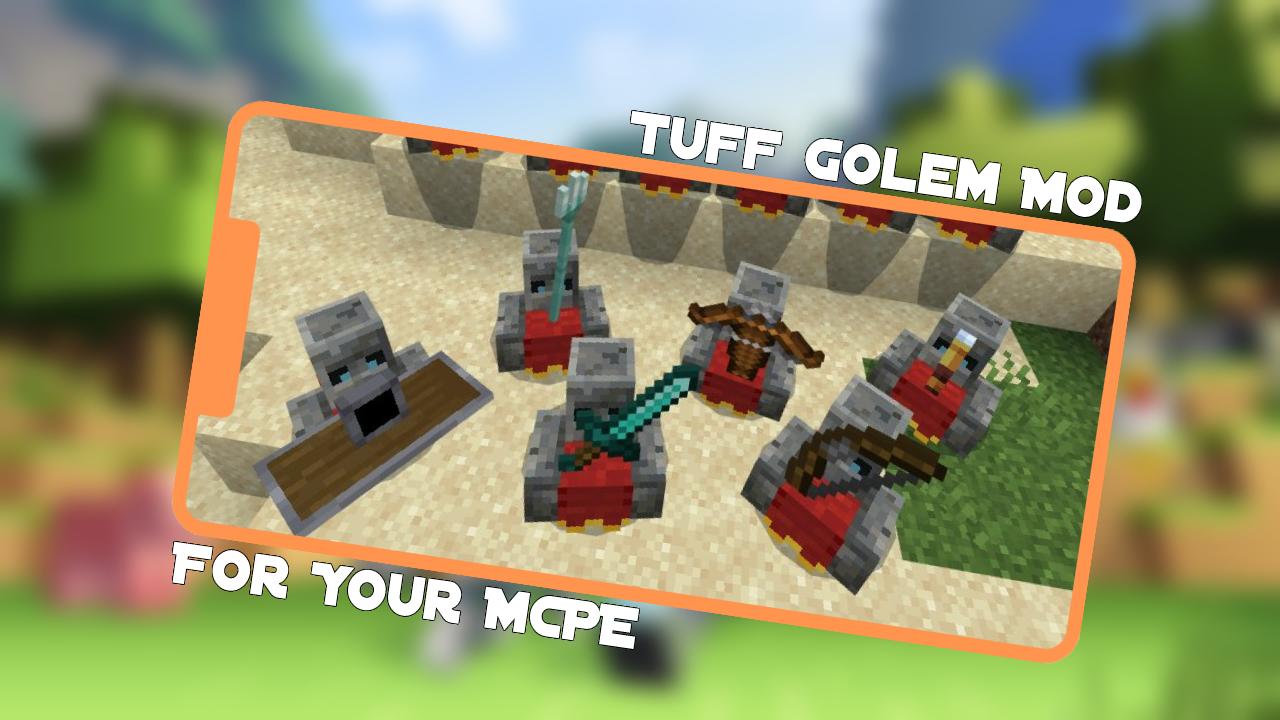 Download Tuff Golem Mod MCPE android on PC