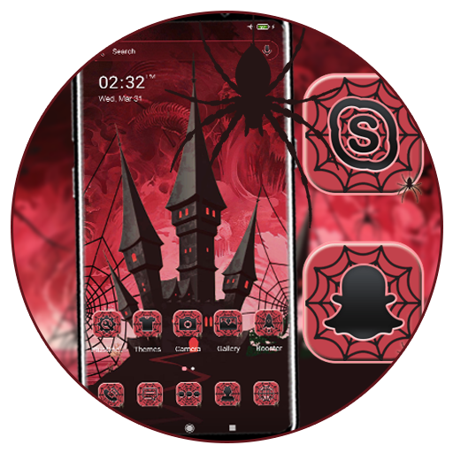 Horror Castle Launcher Theme