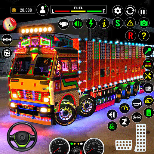 インド人 トラック 貨物 トラック ゲーム