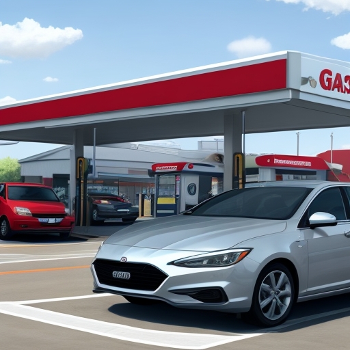 गैस स्टेशन: कार पार्किंग खेल