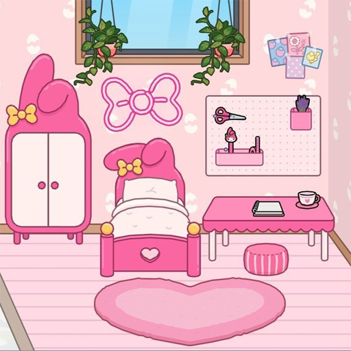 Toca Boca Pink Room