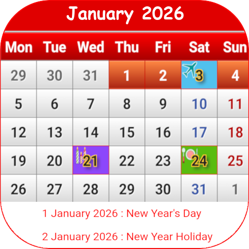 Myanmar Calendar 2026