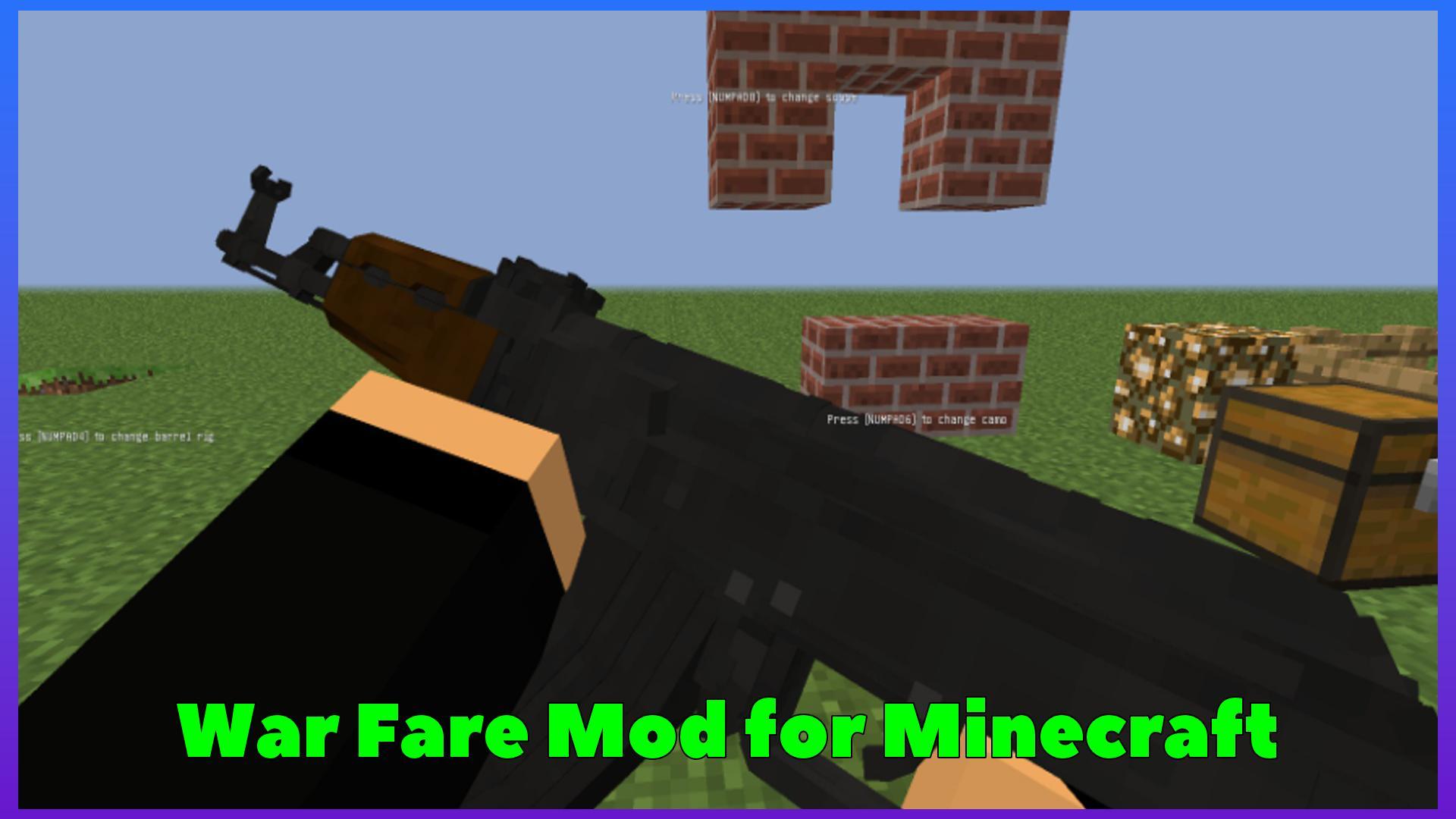 Скачать Warfare Mod for Minecraft PE на ПК | Официальный представитель  GameLoop