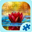 Flower jigsaw puzzles games