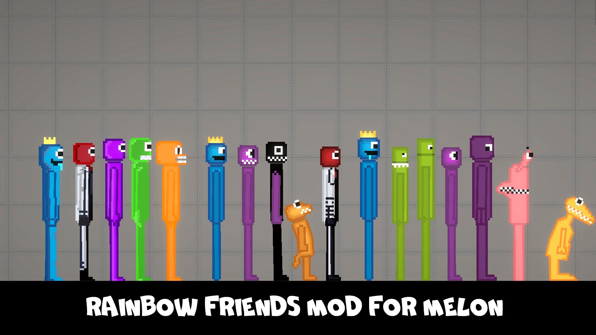 Download Rainbow Friends Mods For Melon android on PC