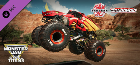 Monster Jam Steel Titans - Bakugan Dragonoid Truck
