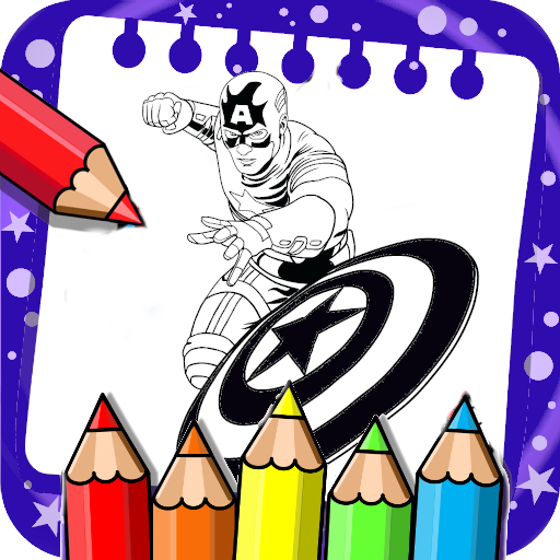 Little Hero Coloring Book