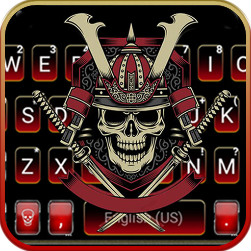 Tema Keyboard Samurai Swords S