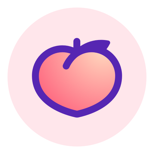 Peach — share vividly