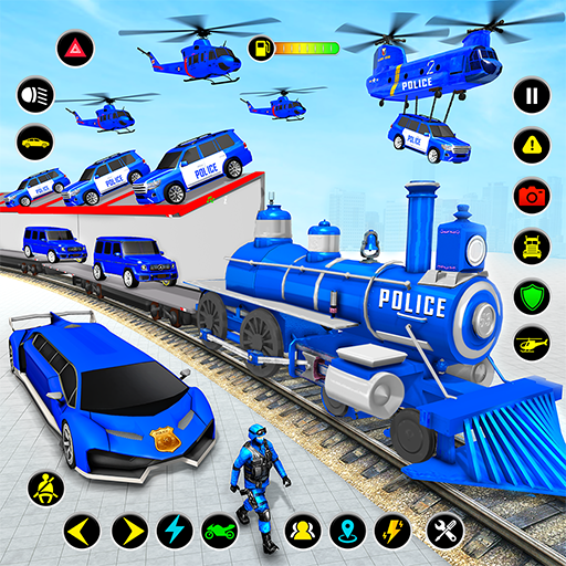 Police Car Transport Games 3D