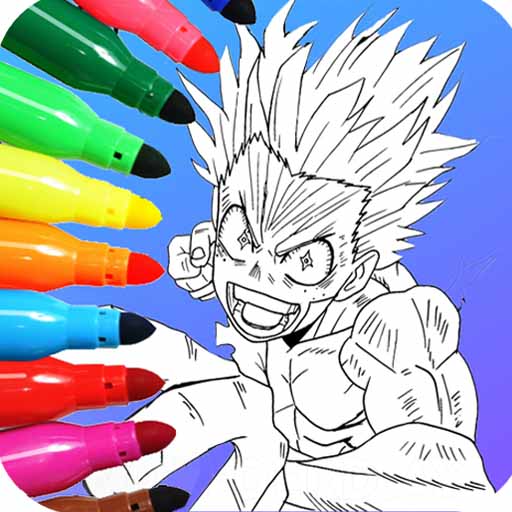 MY Hero Academia Coloring book