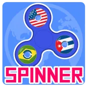 ߷ Fidget Flag Spinner ߷ World Flags Game