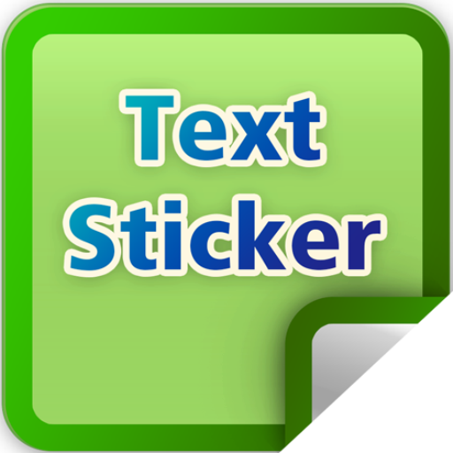 WAStickerApps Text Sticker