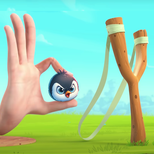Angry Penguin Slingshot Battle