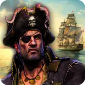 Caribbean Sea Pirate War 3D Outlaw Pirate Ship Sim