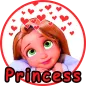 Lovely Princess Stickers - WAstickerApps