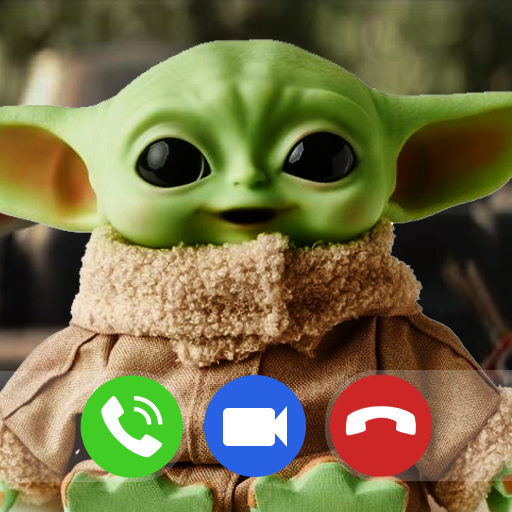 Baby Yoda Fun Video Call