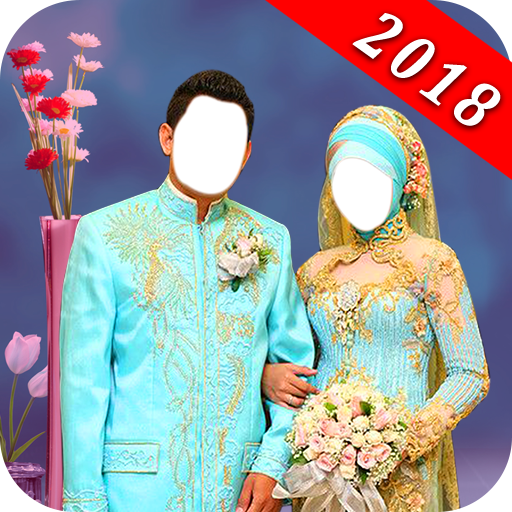 Muslim Couple Photo Suit Maker