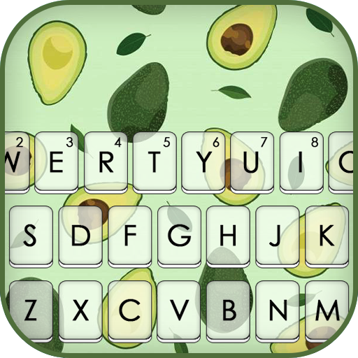 Avocado Doodle keyboard