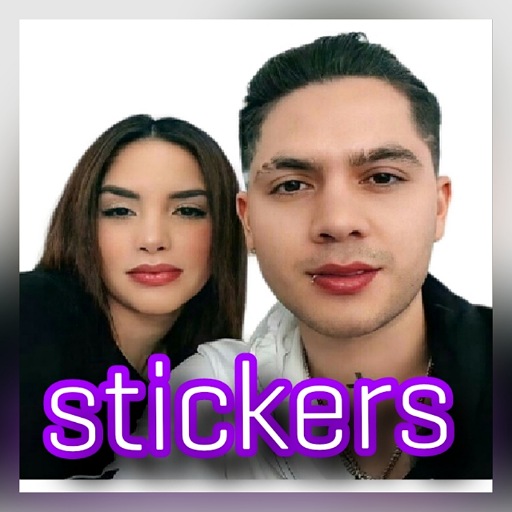Kimberly y Juan Dios stickers