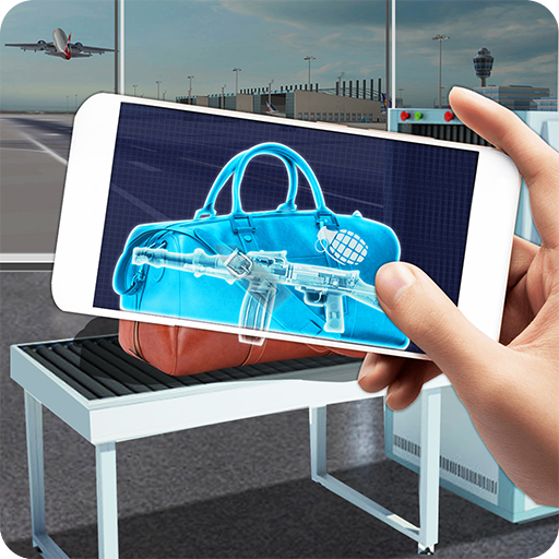 Scanner de raio-X do aeroporto Find Weapon
