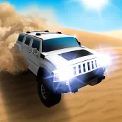 エクストリーム4x4の砂漠のSUV