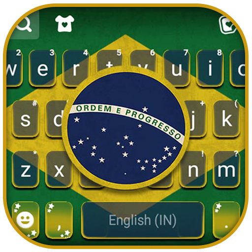 Brazilian Flag keyboard