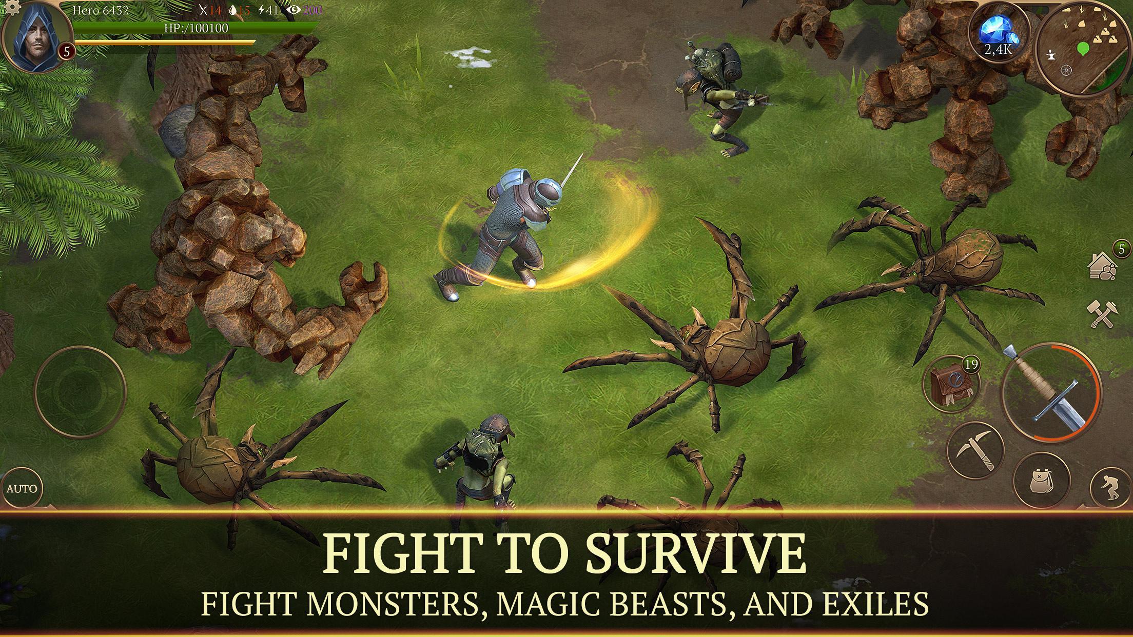 Download do APK de Exile: jogos de sobrevivência para Android