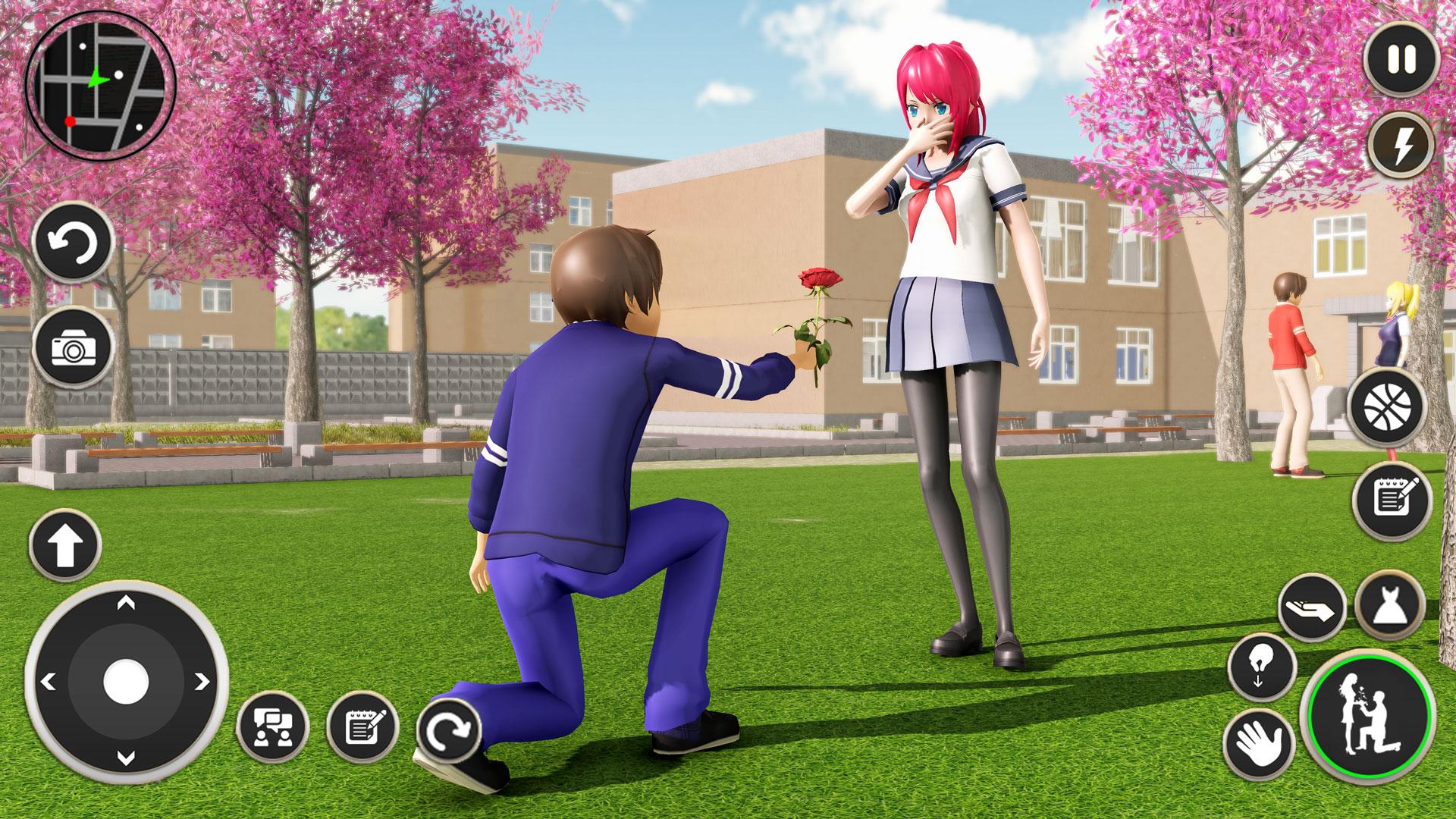 Download High school Girl Life Games android on PC