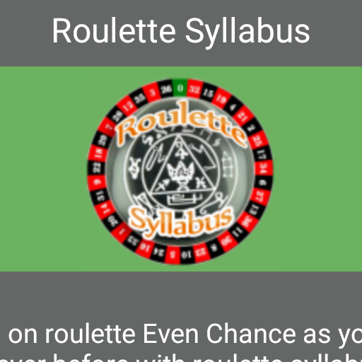 Roulette System