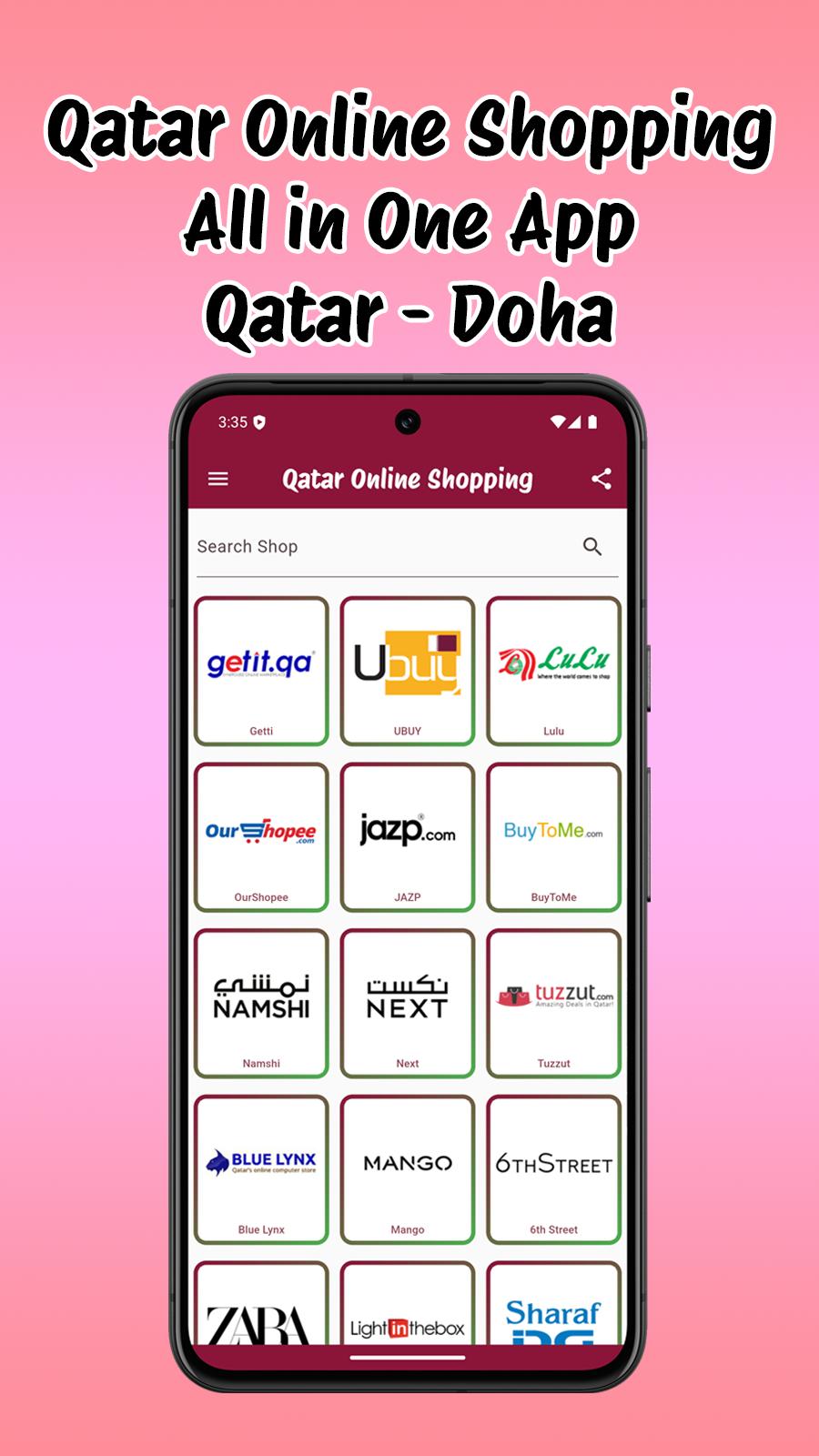 Download Qatar Online Shopping App android on PC