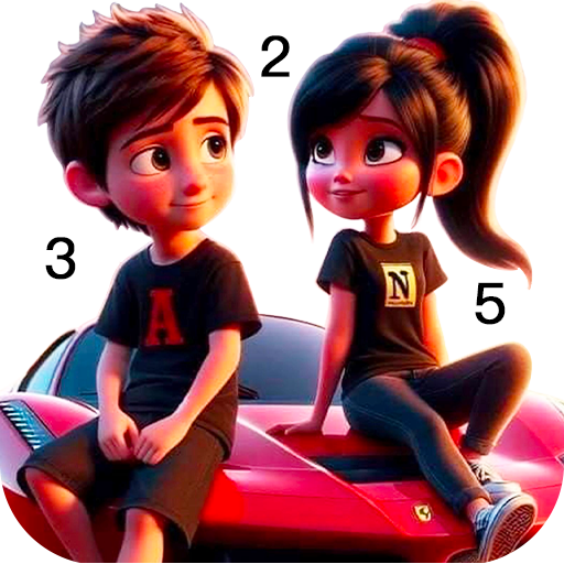 3D Art:Color by Number Game