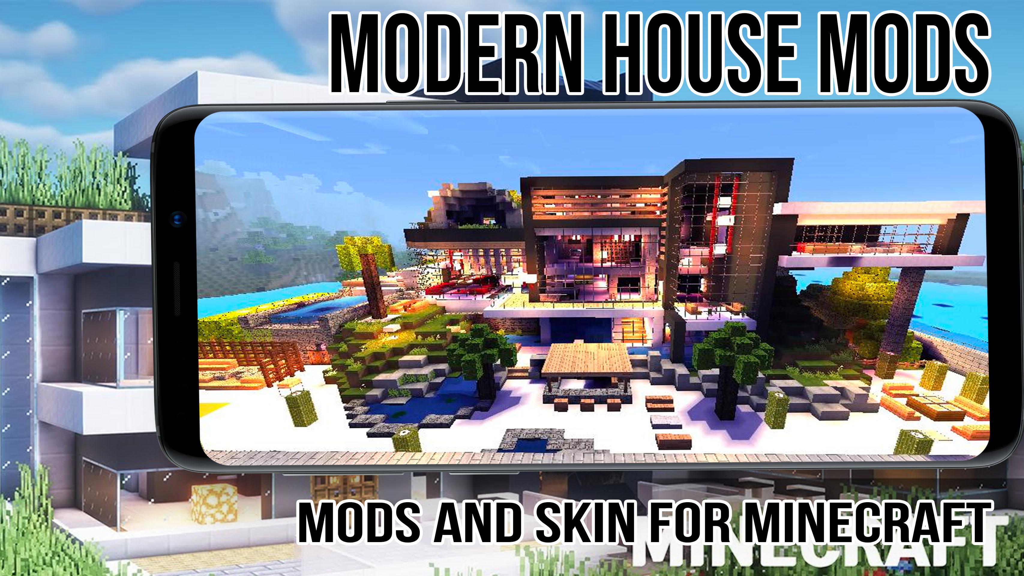 Скачать Cool House Mod - Modern House Mod For Minecraft PE на ПК |  Официальный представитель GameLoop