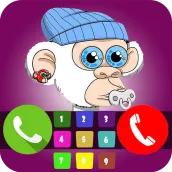 Booba cartoon - video call
