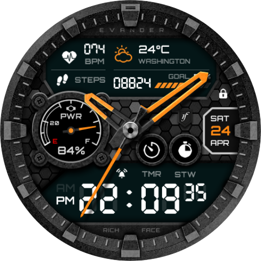 Evander Watch Face