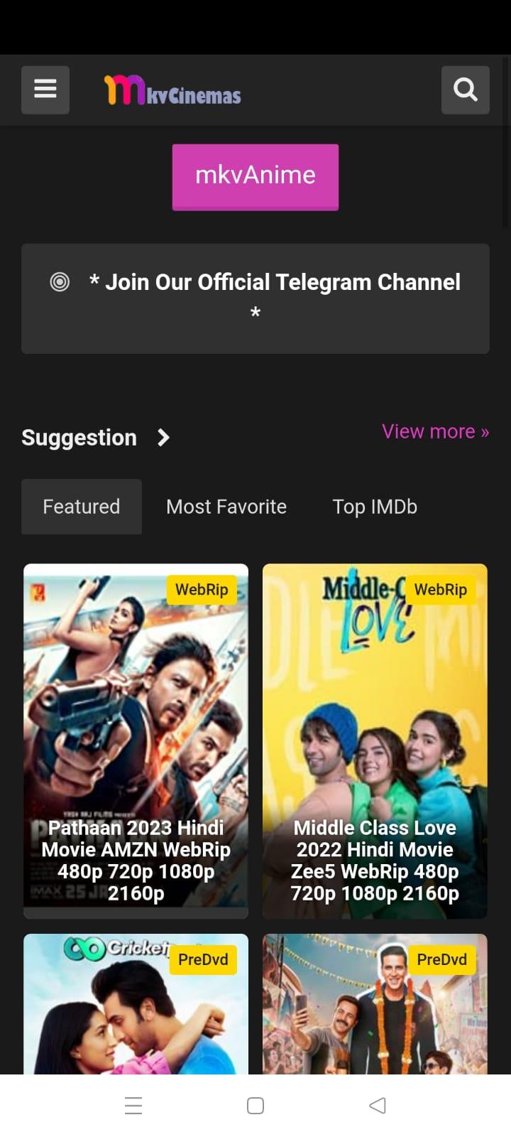 Mkv Cinemas Website: Stream & Download Movies Easily