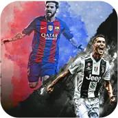Fans Messi & Ronaldo Wallpaper