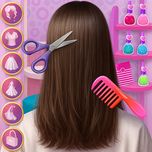 Colorful Fashion Hair Salon